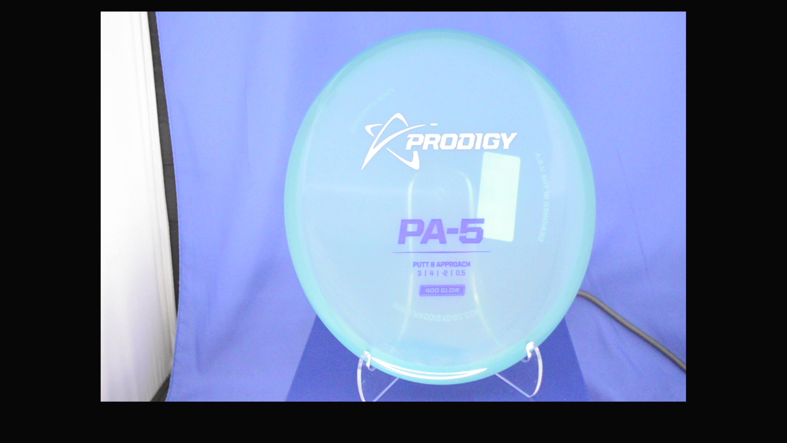 Prodigy PA-5 400 Glow Putt and Approach Disc