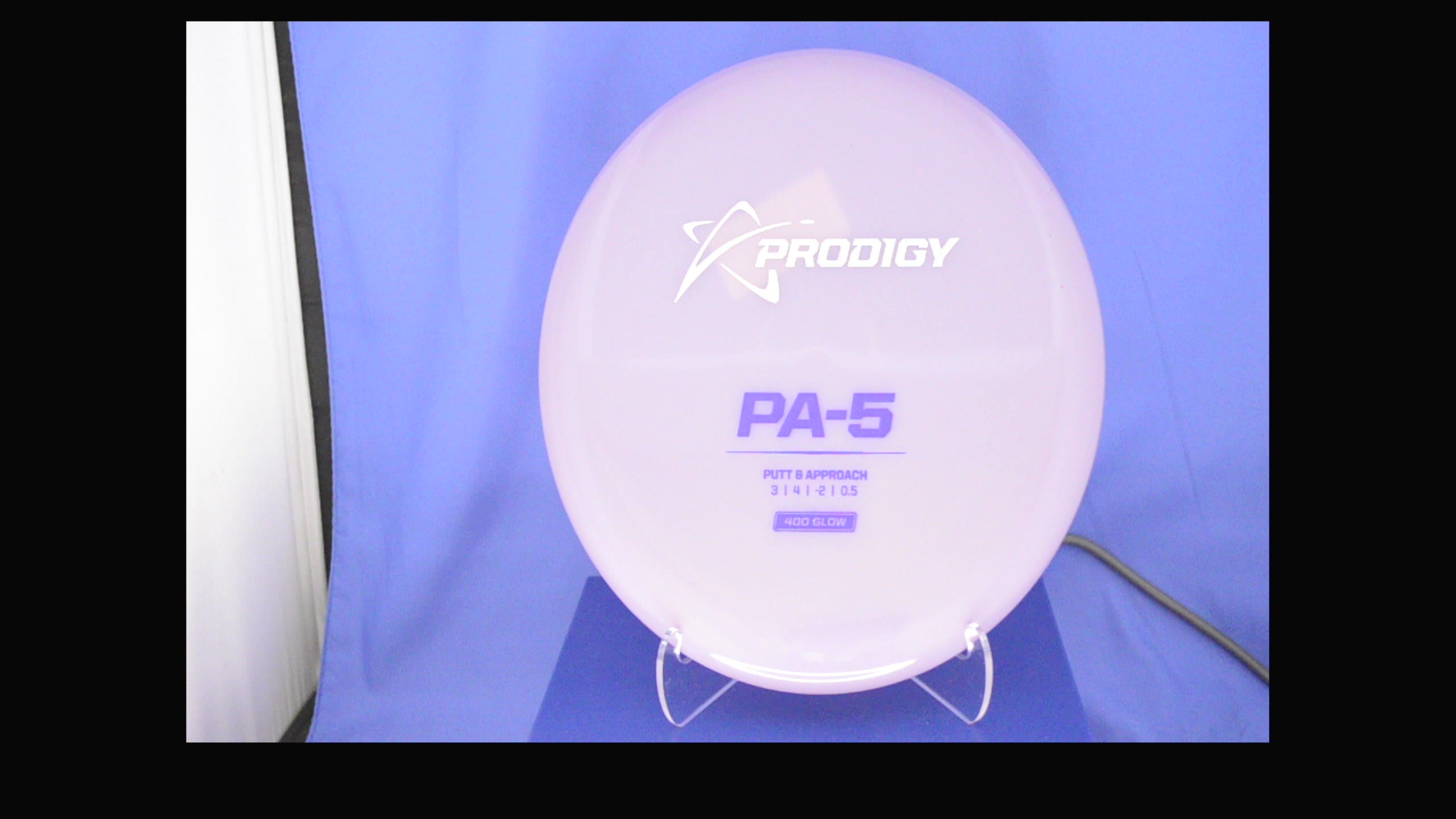 Prodigy PA-5 400 Glow Putt and Approach Disc