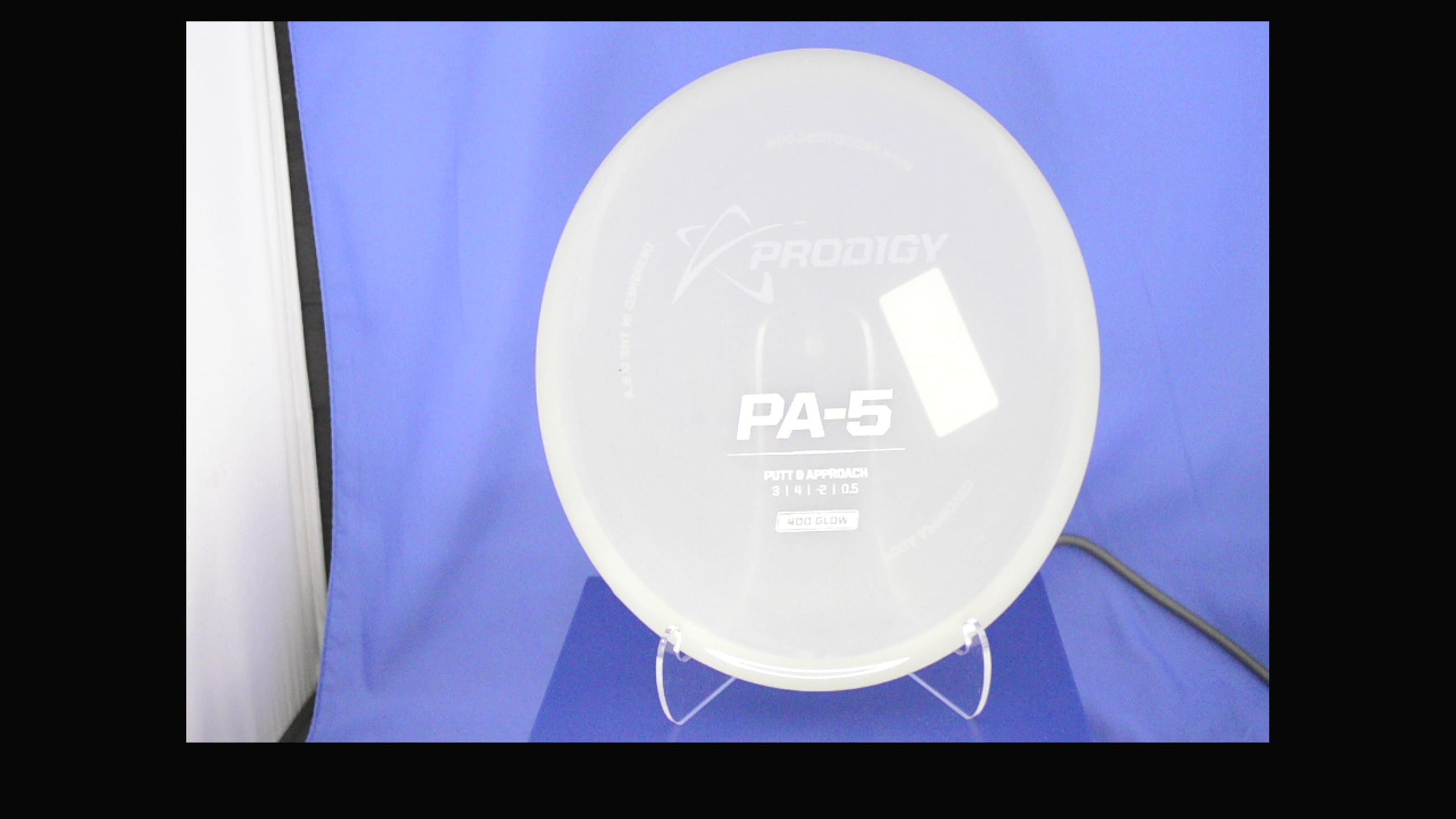 Prodigy PA-5 400 Glow Putt and Approach Disc