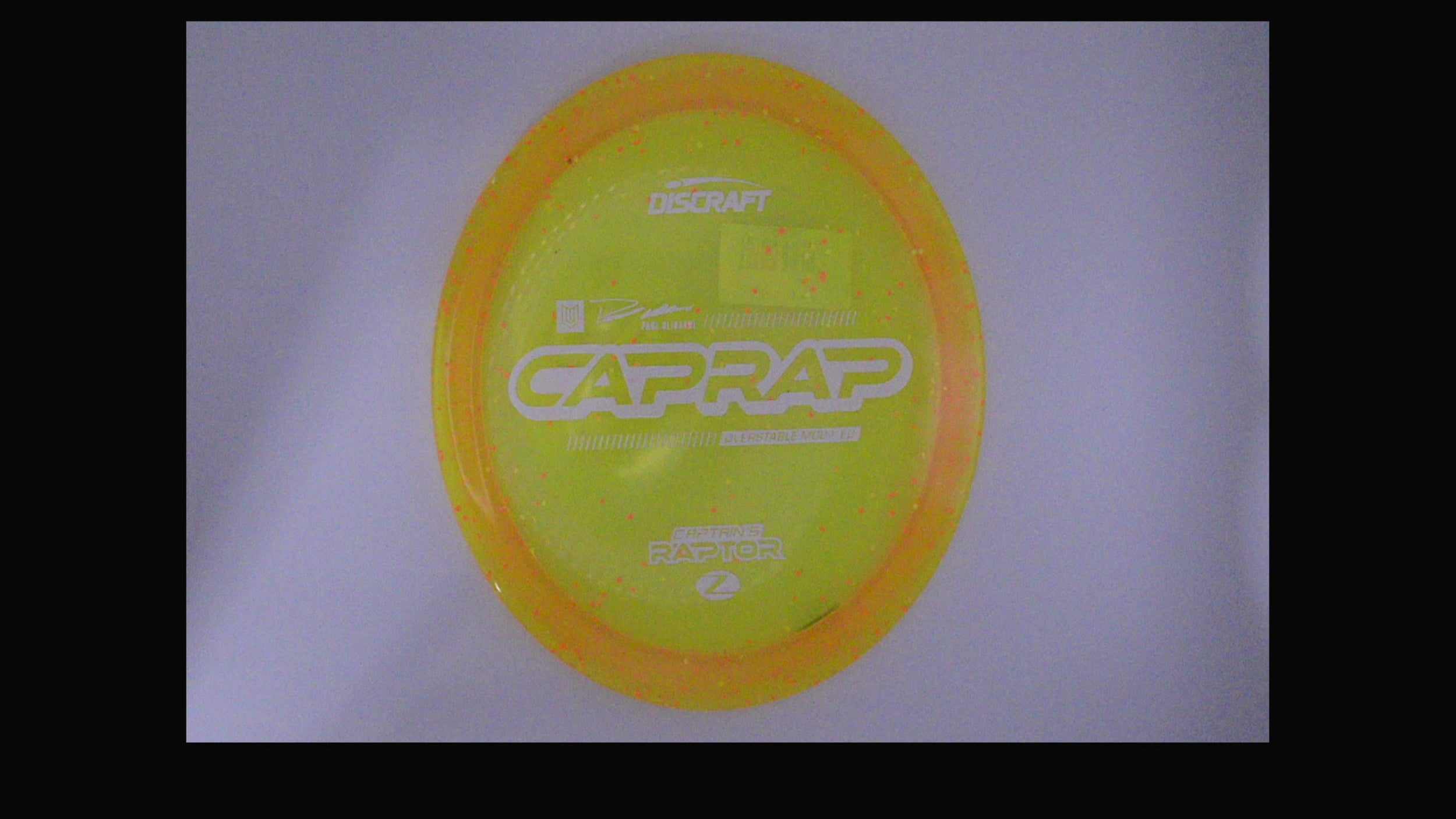 Discraft 2026 Paul Ulibarri Z Confetti Captain's Raptor