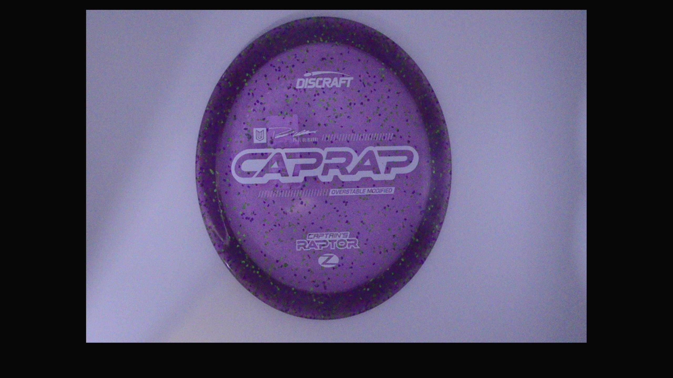 Discraft 2026 Paul Ulibarri Z Confetti Captain's Raptor