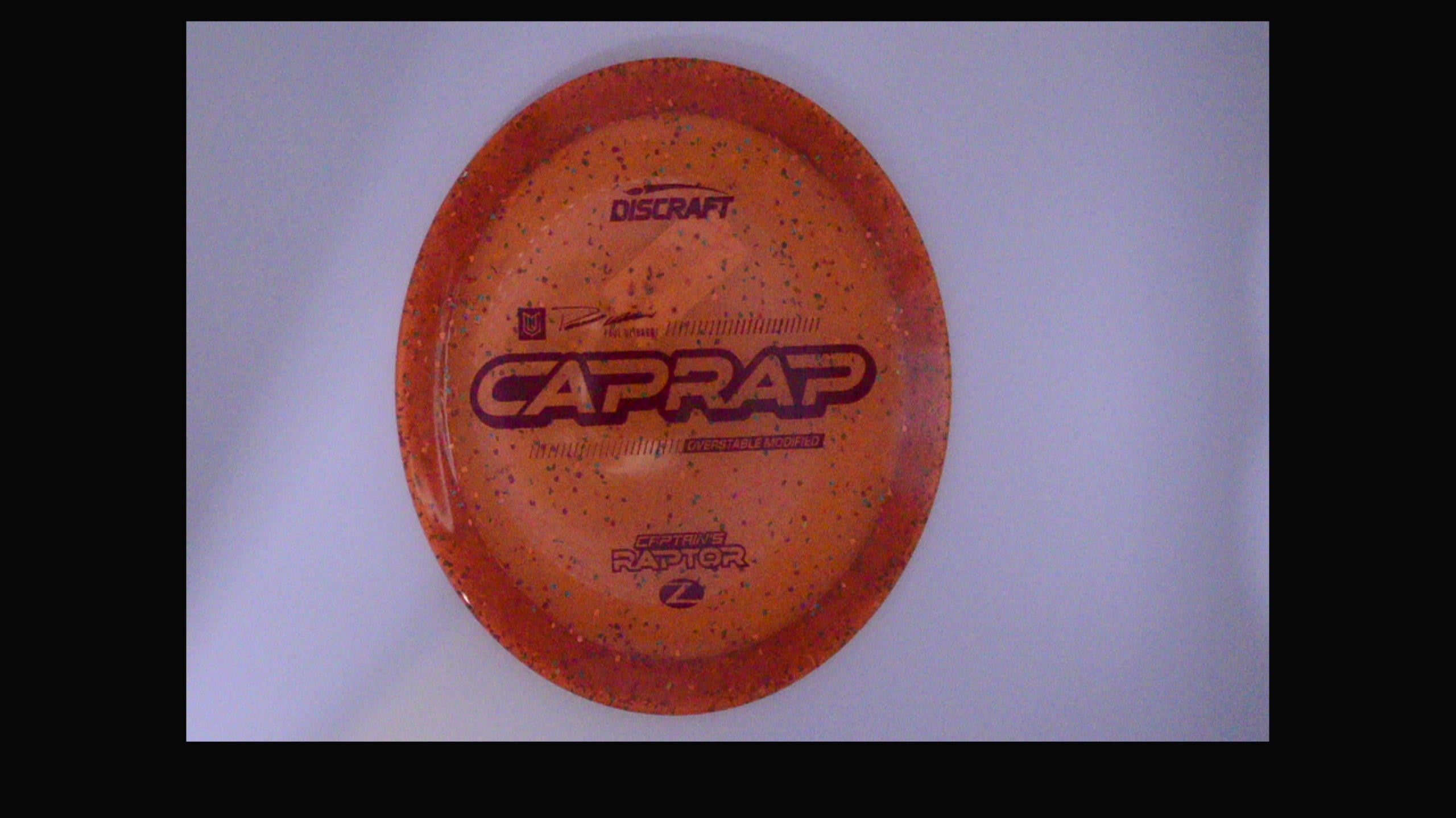 Discraft 2026 Paul Ulibarri Z Confetti Captain's Raptor