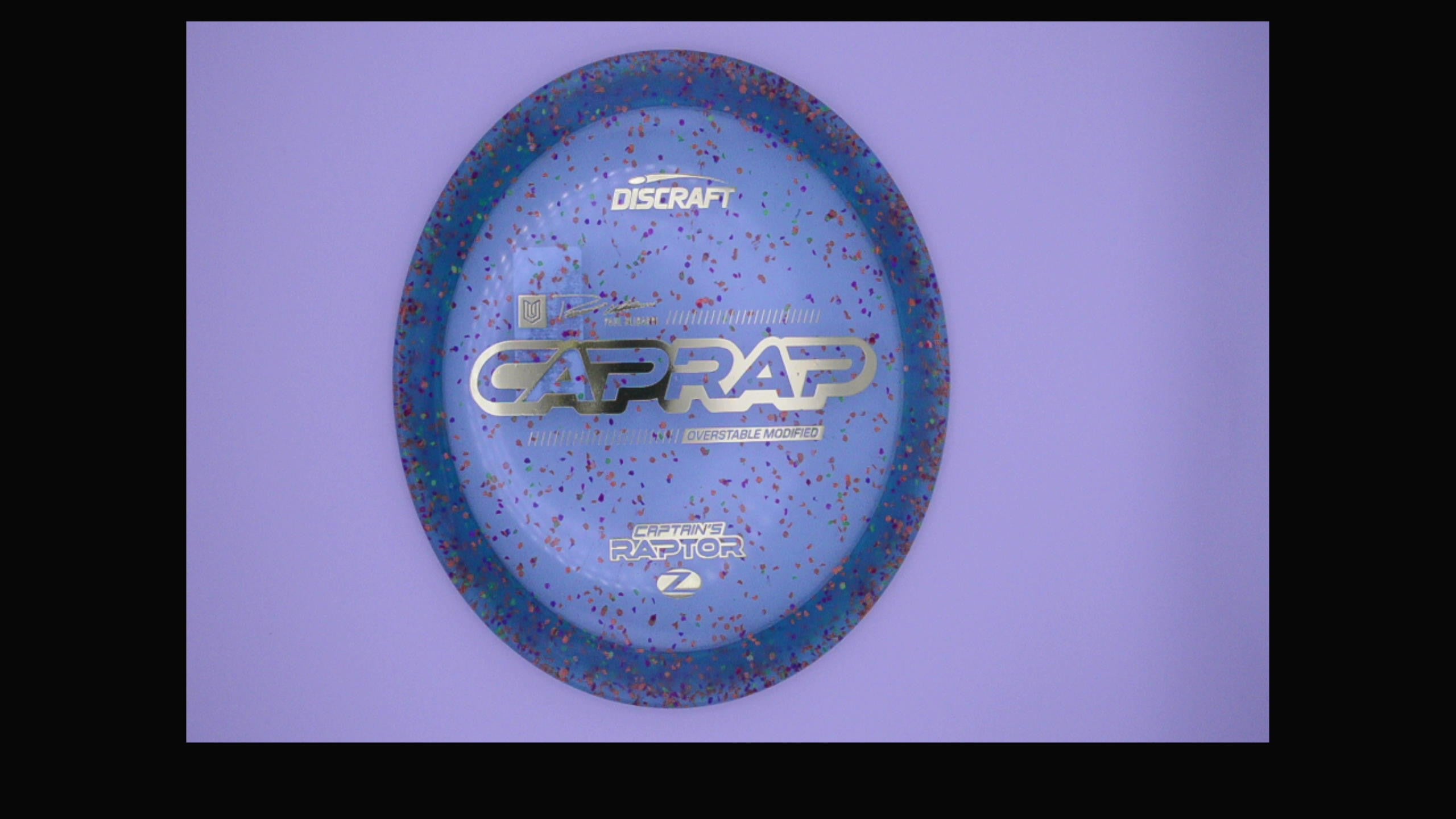 Discraft 2026 Paul Ulibarri Z Confetti Captain's Raptor
