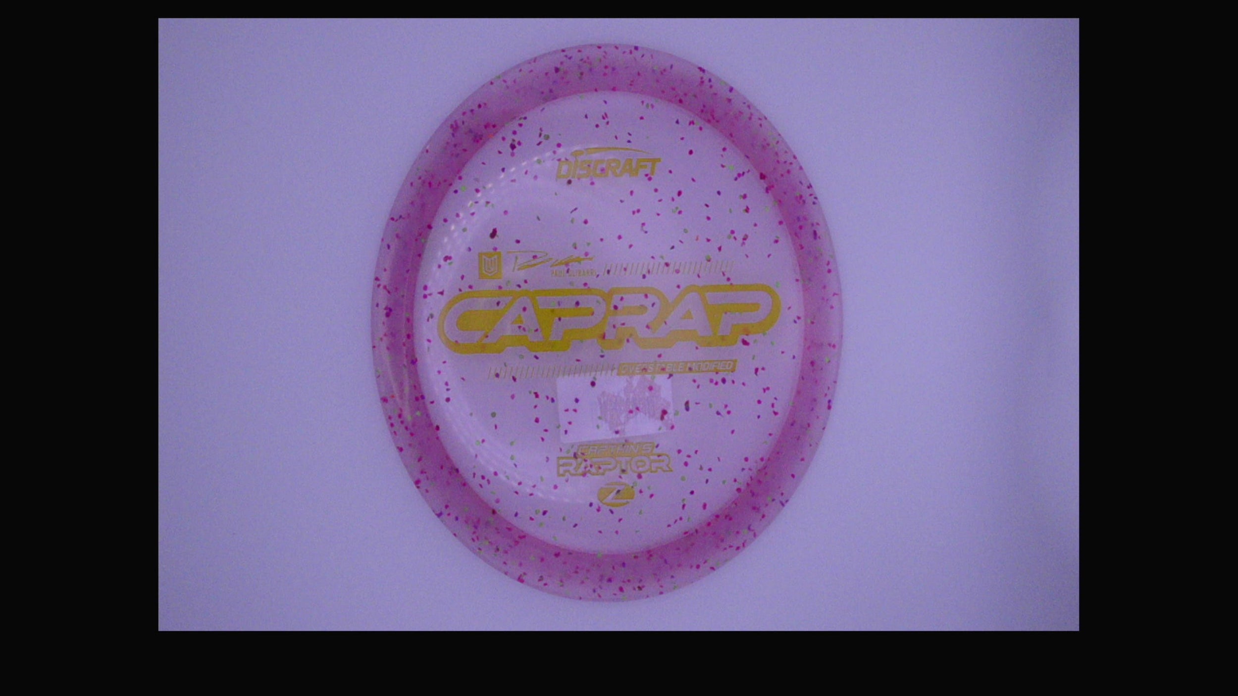 Discraft 2026 Paul Ulibarri Z Confetti Captain's Raptor