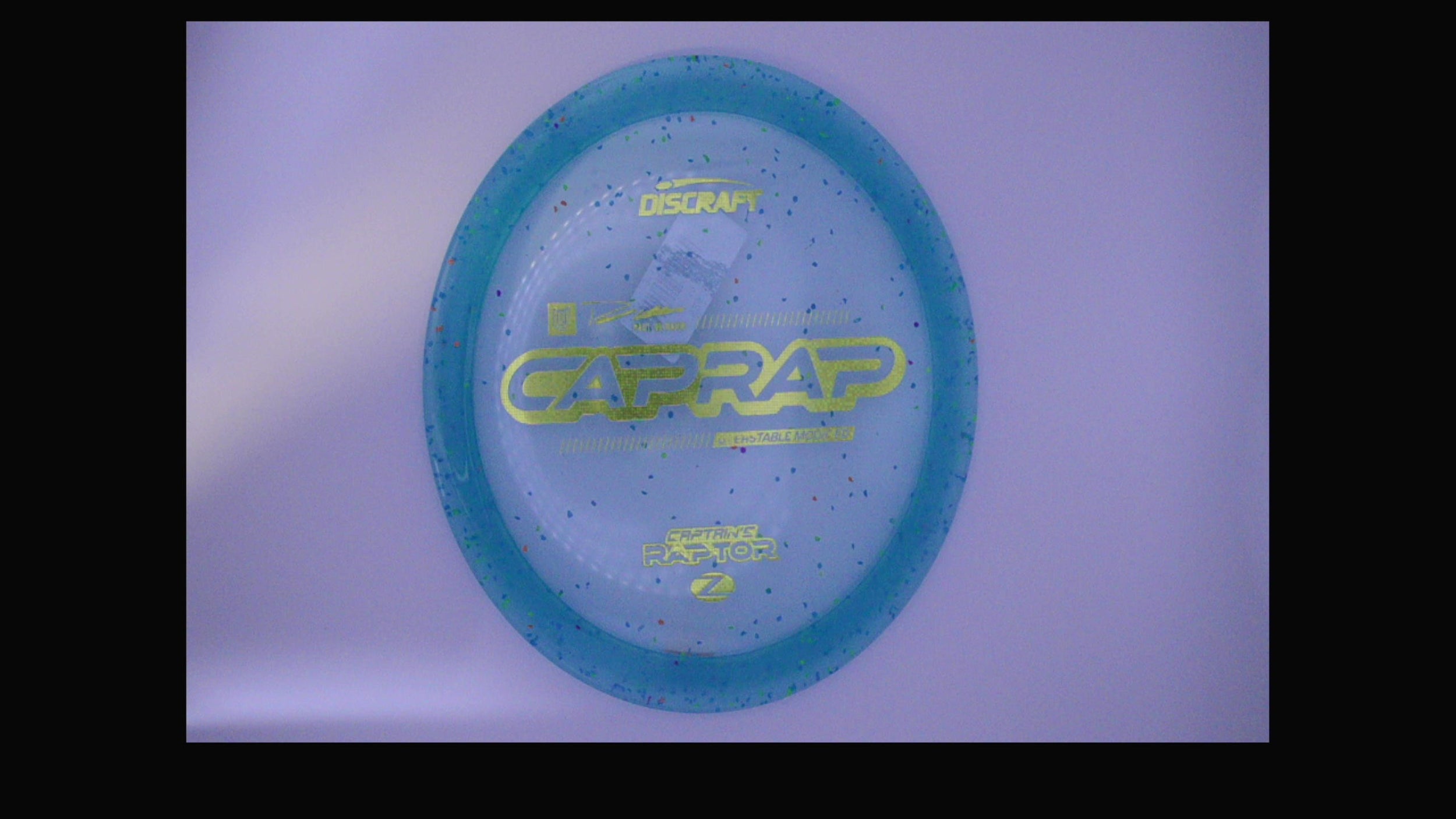 Discraft 2026 Paul Ulibarri Z Confetti Captain's Raptor