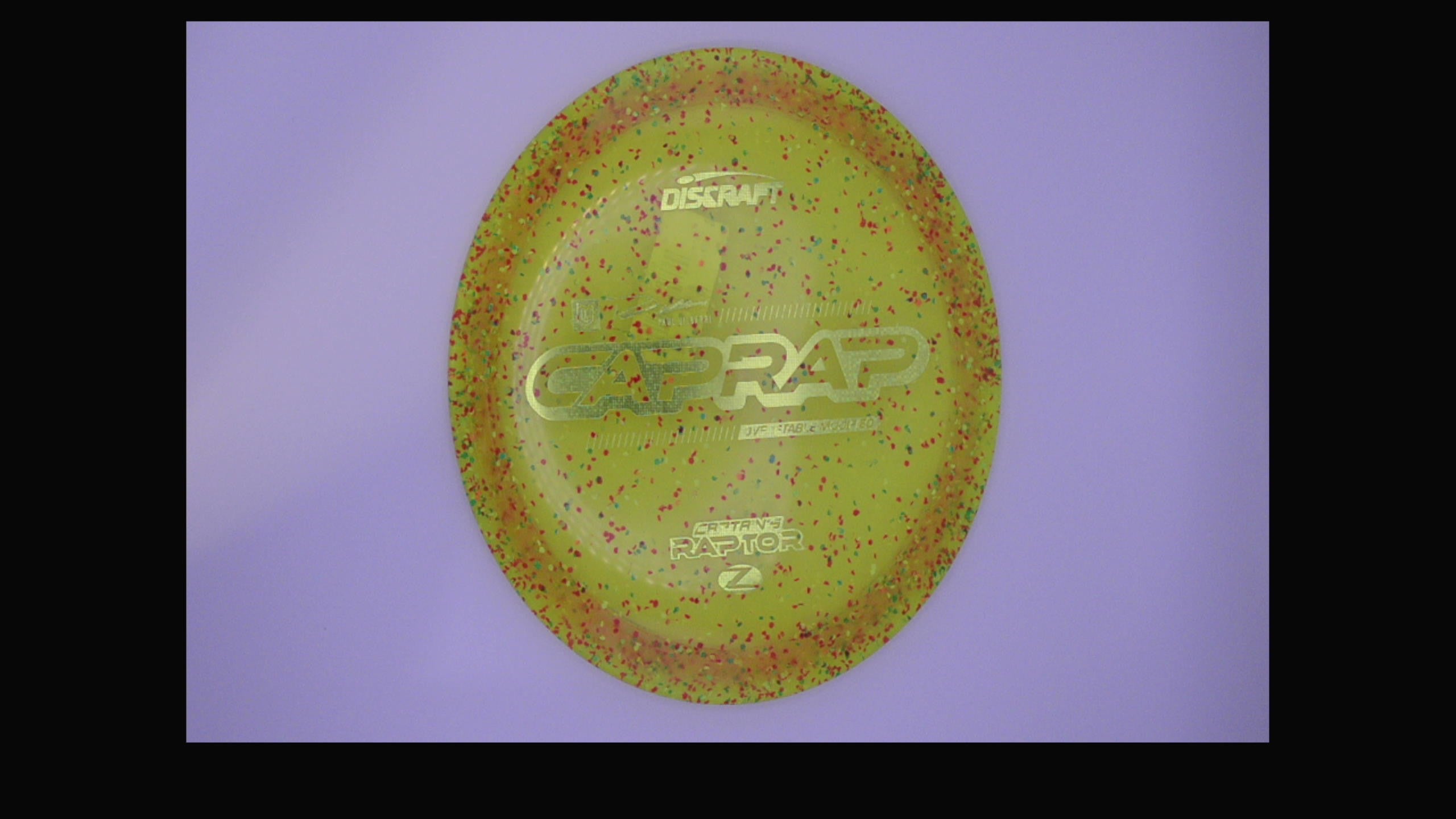 Discraft 2026 Paul Ulibarri Z Confetti Captain's Raptor