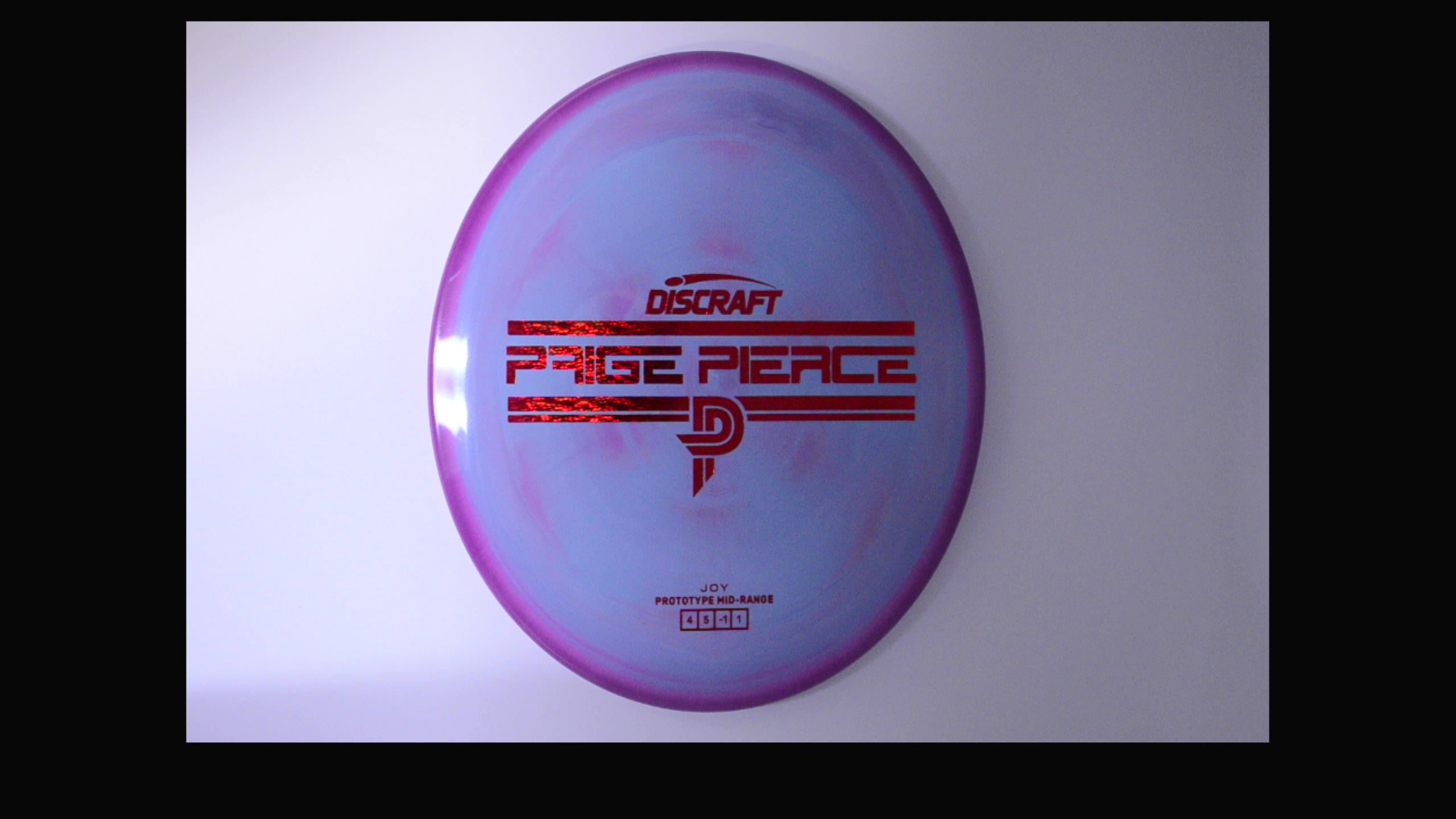 Discraft Paige Pierce Prototype ESP Joy Mid Range Disc