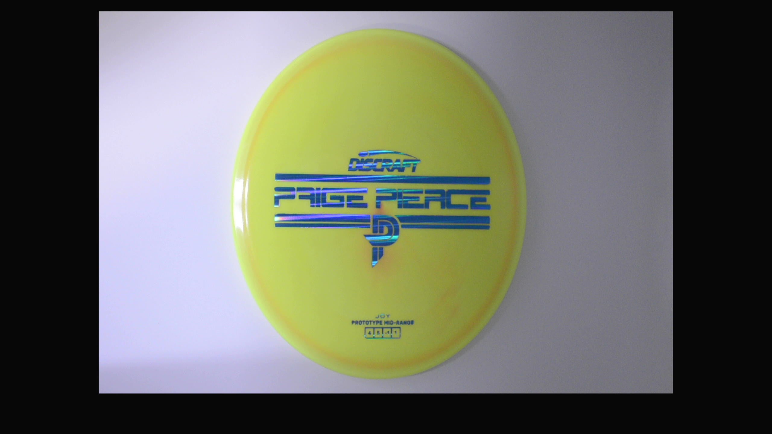Discraft Paige Pierce Prototype ESP Joy Mid Range Disc