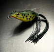 Copper Red Baits Wave Frog Top Water Lure 2.5 Inch 9/16oz