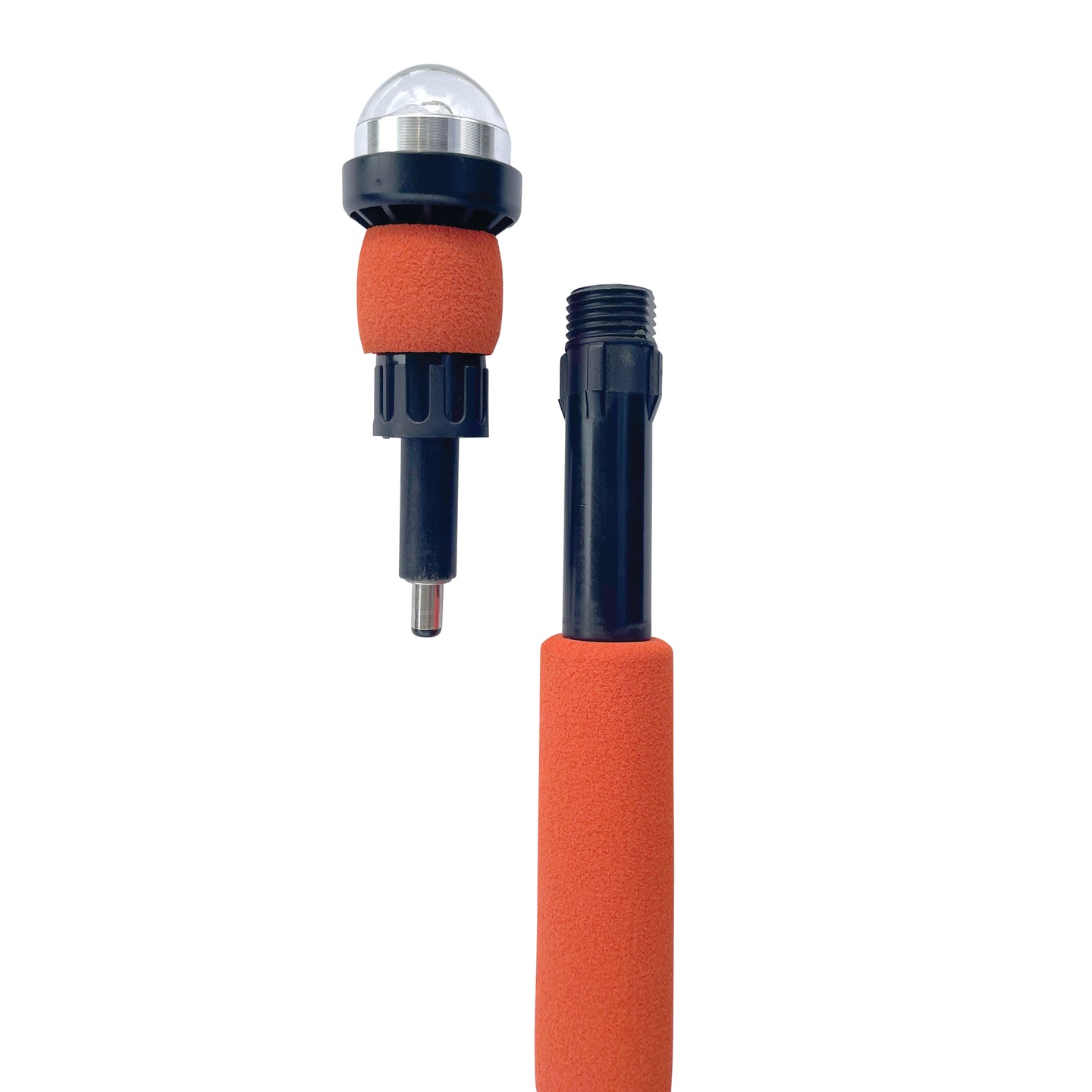 Yak Power Lightning Rod Extendable Powered 360 Degree Safety Light, Flag, and Optional Accessory Mount