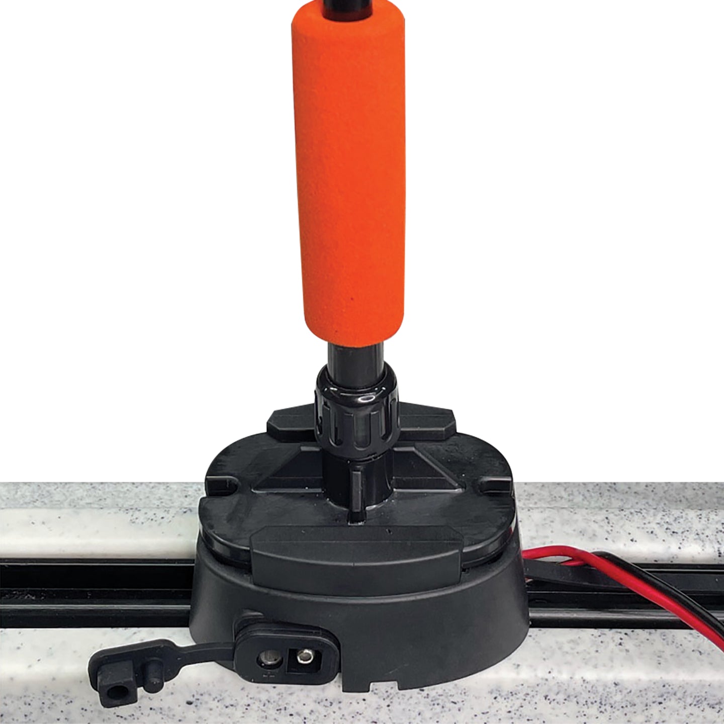 Yak Power Lightning Rod Extendable Powered 360 Degree Safety Light, Flag, and Optional Accessory Mount