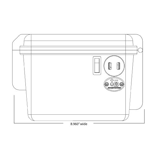 YakPower Power Pack Battery Box