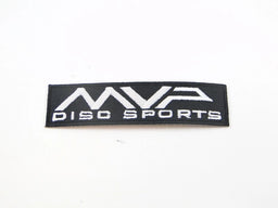 MVP Disc Sport Iron On Logo Patch 4 x 1 inch