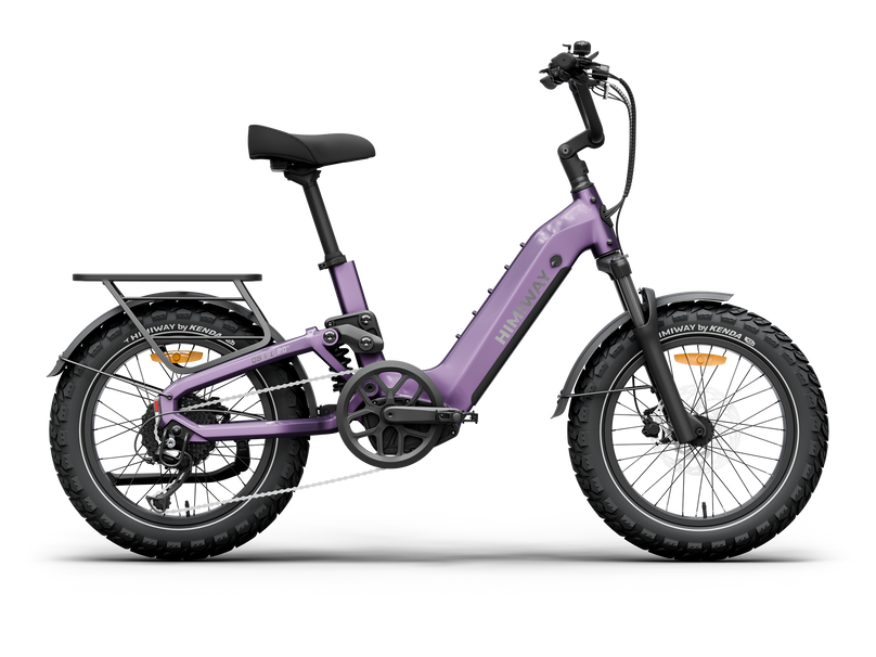 Himiway D5 2.0 20" Step Thru inch All Terrain Fat Tire E-Bike