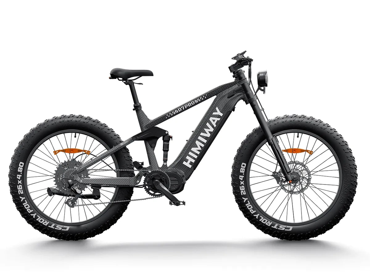 Himiway D7 Cobra Pro Mid-Drive Full Suspension Fat E-Bike
