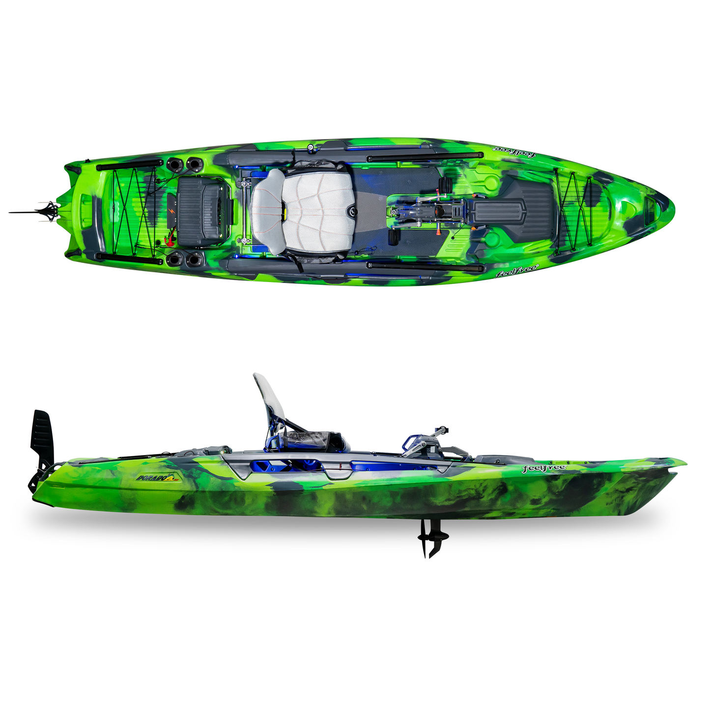 Feelfree Dorado V2-48v Kayak With OD Pedal Drive