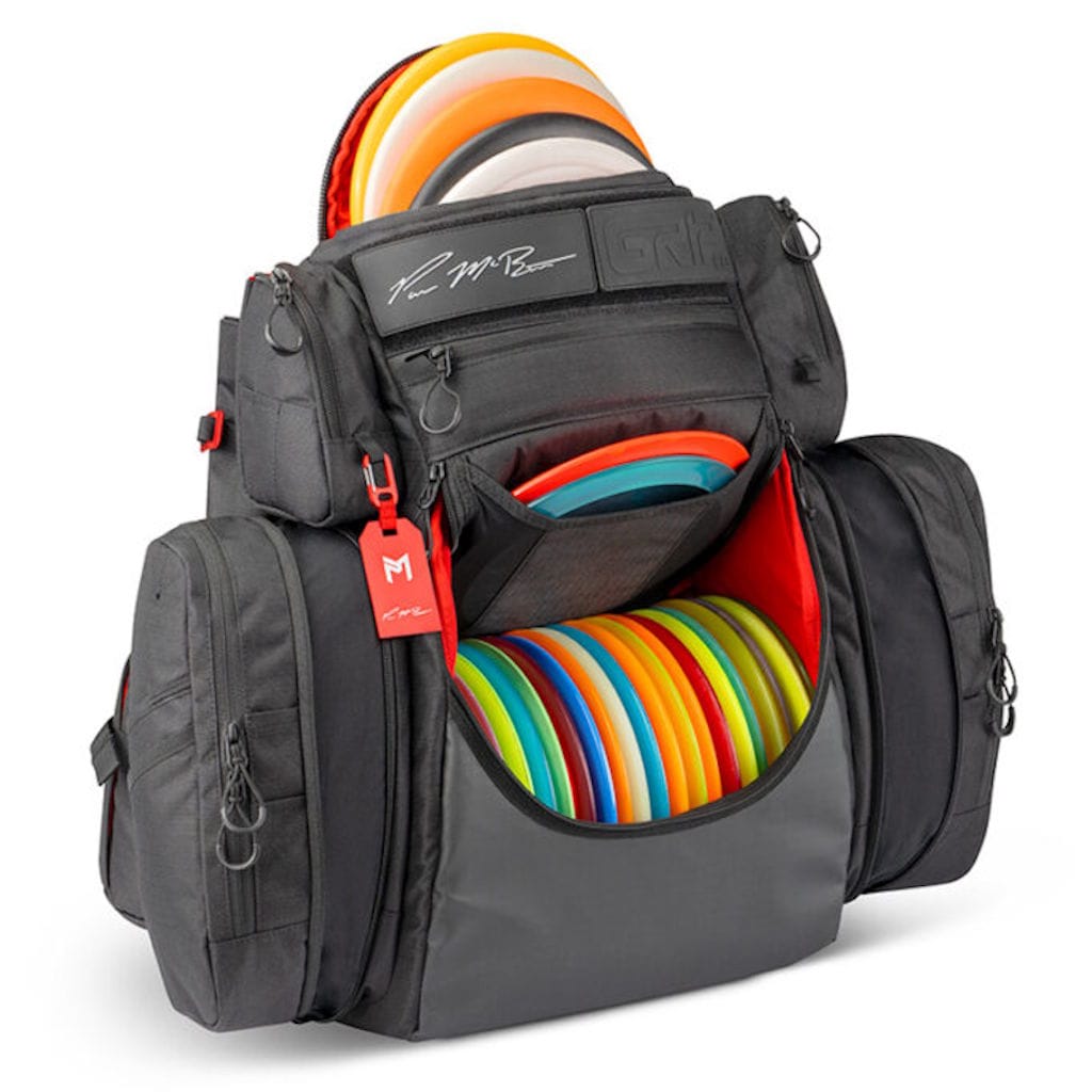 GRIPeq Paul McBeth Signature MB-PX1 Disc Golf Backpack Bag With Glo Confetti Malita