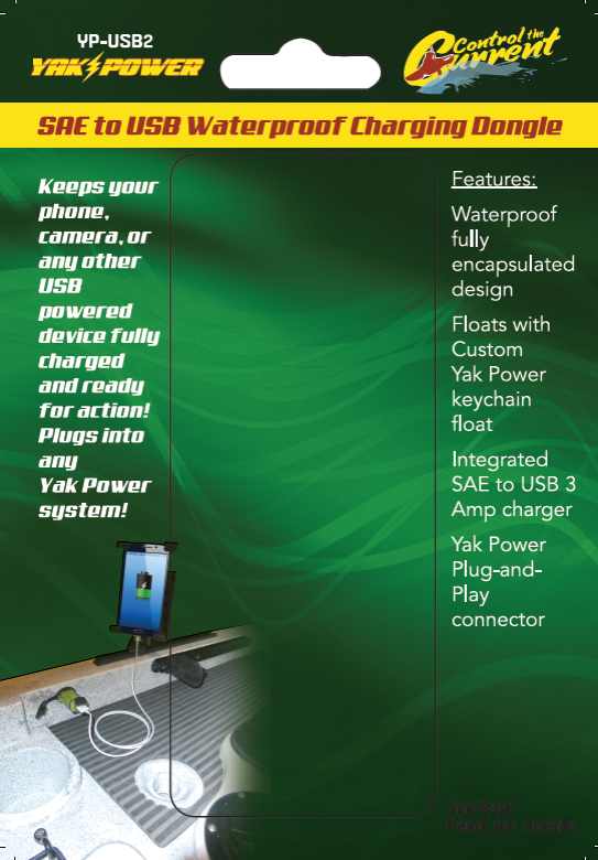 Yak Power SAE to USB 3amp Charging Dongle