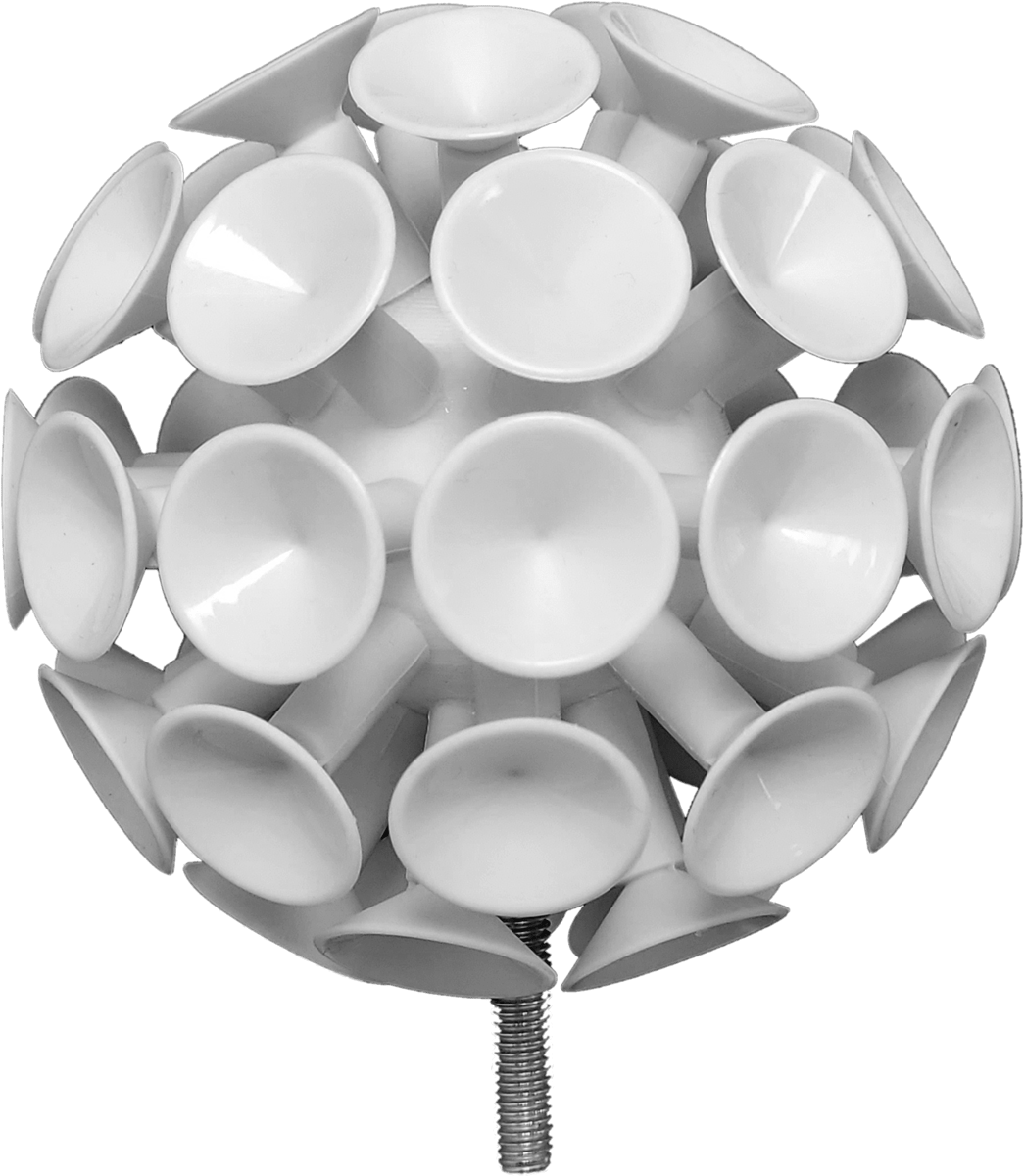 MaxDisctance Suction Cup Ball Disc Retriever Head