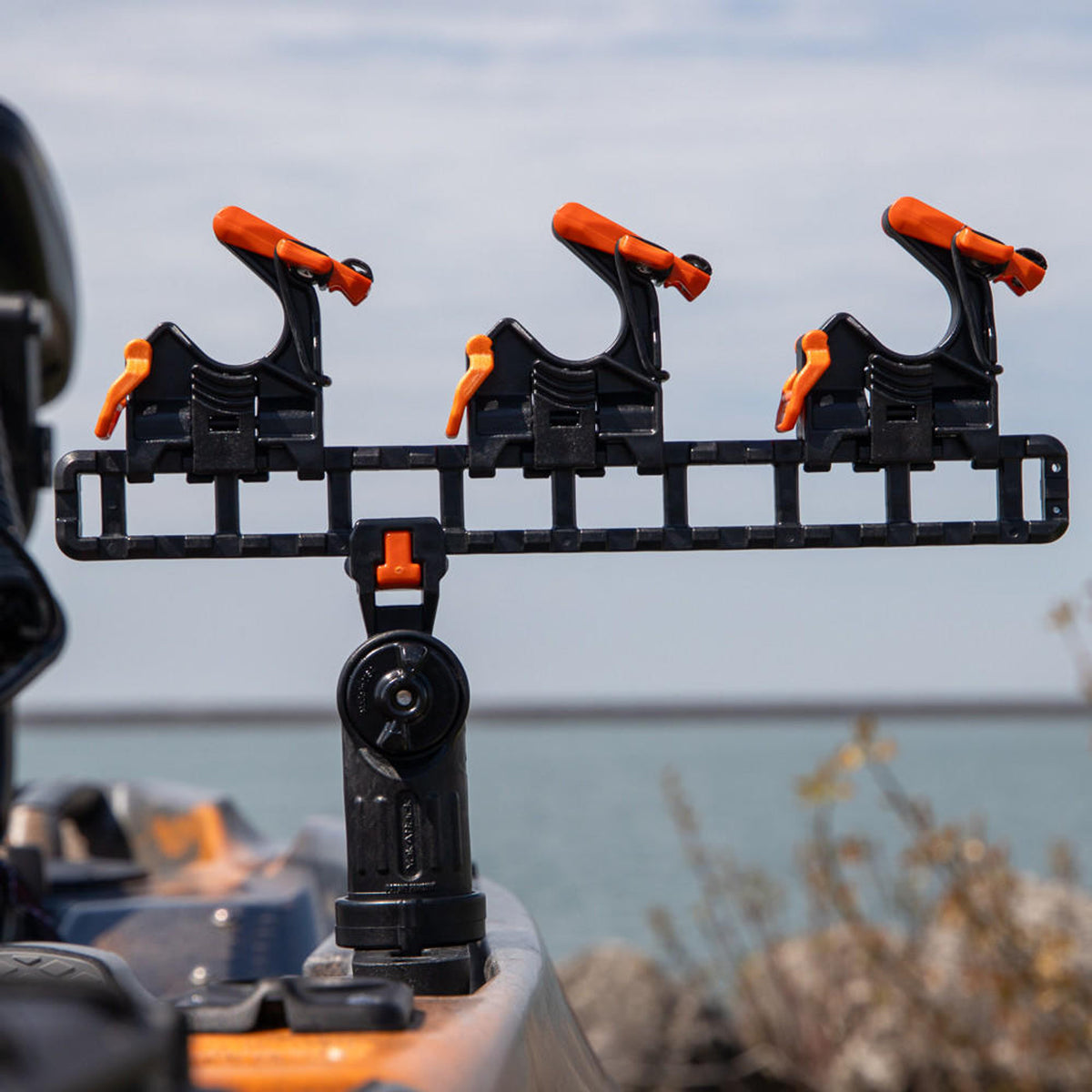 Santec Rod Racks YakAttack Sidestage Pro Rod Rack with LocNLoad Mounting System ...