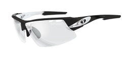 Tifosi Optics Crit Sunglasses Crystal Black Frame With Clear Fototec Lenses