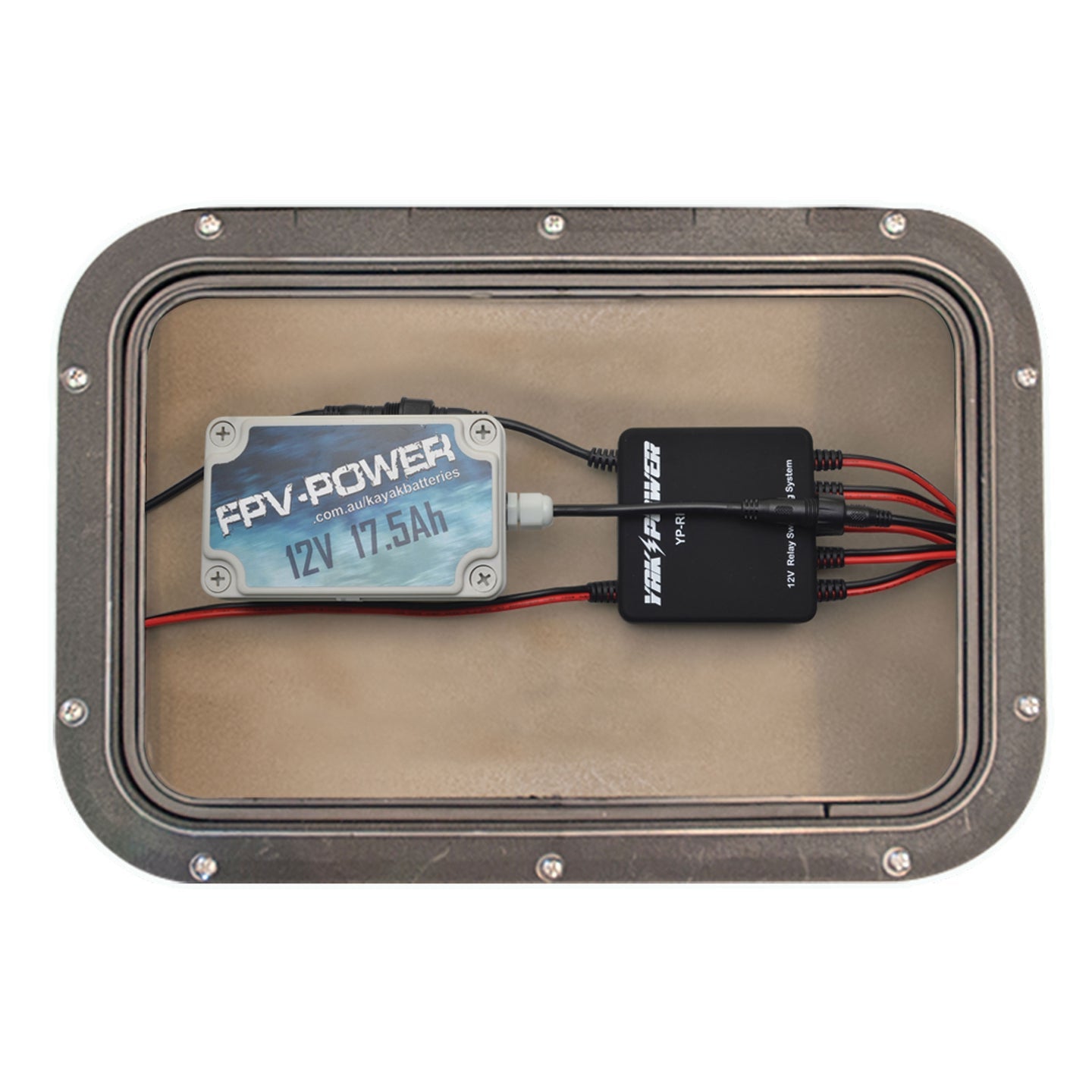 Yak Power 12” Battery Terminal Connector with SAE to FPV Battery Connector
